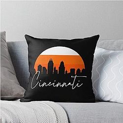 Football Cincinnati Bengals Throw Pillow