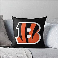 Cincinnati Bengals Throw Pillow