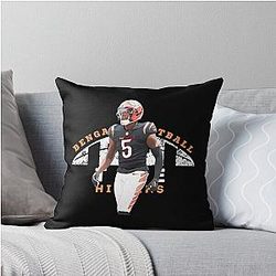 Football Cushions Cincinnati Bengals Throw Pillow