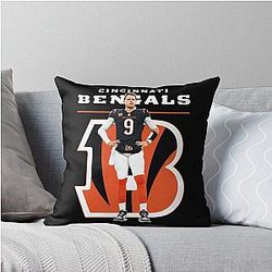Football Cincinnati Bengals Throw Pillow