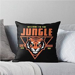 Football - Cincinnati Bengals Throw Pillow