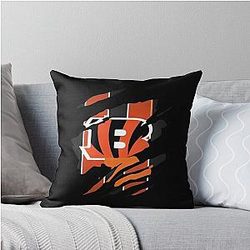 Football Cincinnati Bengals Throw Pillow