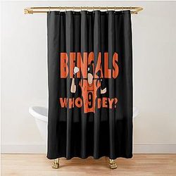 Football Curtain for Cincinnati Bengals Fans