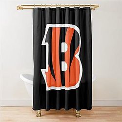 Football Cincinnati Bengals Shower Curtain