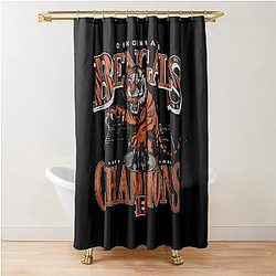 Football - Cincinnati Bengals Shower Curtain