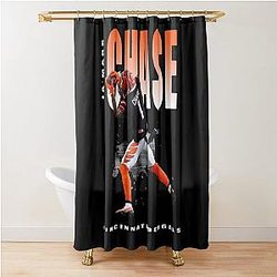 Football Shower Curtain for Cincinnati Bengals Fans