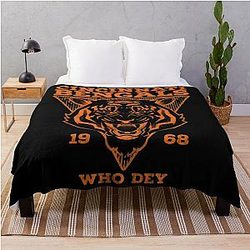 Football Cincinnati Bengals Throw Blanket
