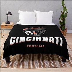 Football Cincinnati Bengals Throw Blanket