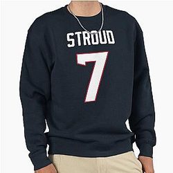 C.J. Stroud 7 Texans Pullover Sweatshirt