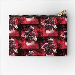 C.J. Stroud Houston Sports Art Zipper Pouch