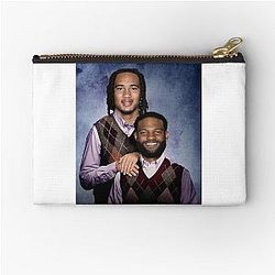 C.J. Stroud Nico Collins Football Zipper Pouch