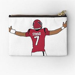 CJ Stroud Embracing Fans Zipper Pouch