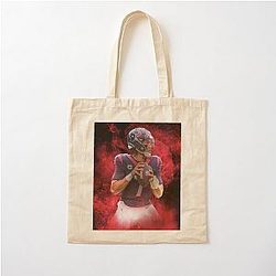 CJ Stroud Houston Art Cotton Tote Bag