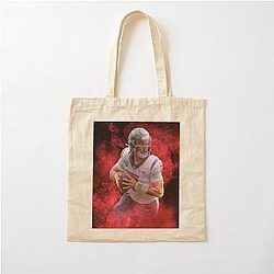 CJ Stroud Houston Sports Art Cotton Tote Bag