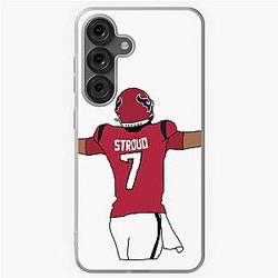 CJ Stroud Embracing fans Samsung Galaxy case