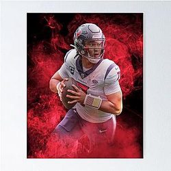 CJ Stroud Houston Sports Poster