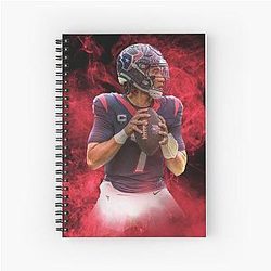 C.J. Stroud Houston Sports Art Notebook