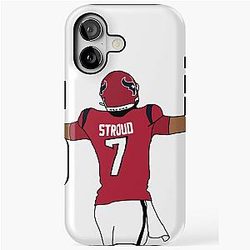 C.J. Stroud Embracing the Fan iPhone Tough Case