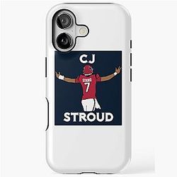 CJ Stroud embracing fans iPhone Tough Case