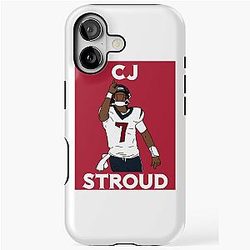CJ Stroud Points iPhone Tough Case