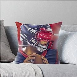 Texans QB CJ Stroud Throw Pillow