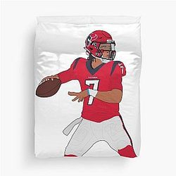 C.J. Stroud Texans Duvet Cover