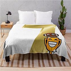 C.J. Stroud Stickers Throw Blanket