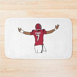 C.J. Stroud Embracing Fans Bath Mat