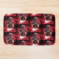 C.J. Stroud Houston Sports Art Bath Mat