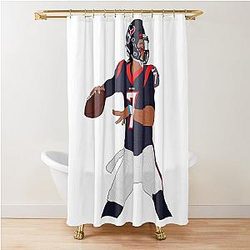 C.J. Stroud Texans Shower Curtain