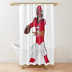C.J. Stroud Texans Shower Curtain