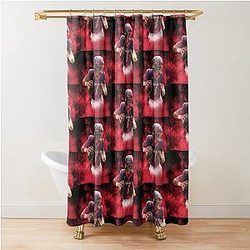 C.J. Stroud Houston Sports Art Shower Curtain