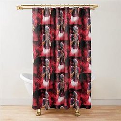 C.J. Stroud Houston Sports Art Shower Curtain