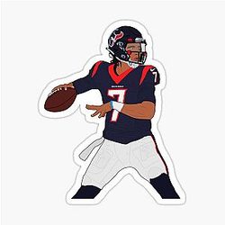 C.J. Stroud Texans Sticker