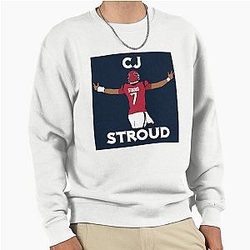 CJ Stroud Embracing Fans Pullover Sweatshirt