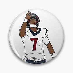 CJ Stroud points to the flag