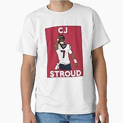 CJ Stroud points to God Classic T-Shirt