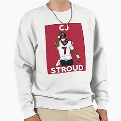 C.J. Stroud and Points to God Pullover Sweatshirt