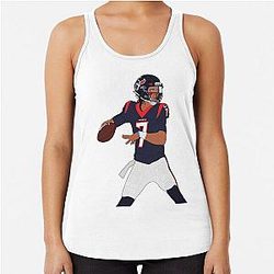 C.J. Stroud Texans Racerback Tank Top
