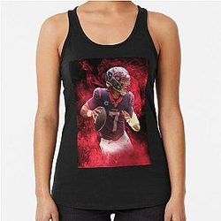 CJ Stroud Houston Sports Racerback Tank Top