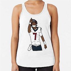 CJ Stroud God Racerback Tank Top