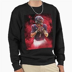 CJ Stroud Houston Sports Art Pullover Sweatshirt