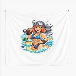 Valkyrie Clash Royale Tapestry