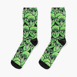 MIMI CRYING GOBELIN pattern funny clash royale Socks