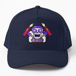 Evolved Wall Breakers Kamikaze Clash Royale Inspired Design Baseball Cap