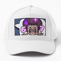 6-7 Emote Clash Royale Meme Baseball Cap
