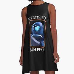 Certified Mini PEKKA Clash Royale A-Line Dress