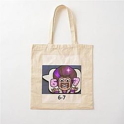 6-7 Emote Clash Royale Meme Cotton Bag