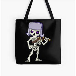 Clash Royale Evo Skeleton Tote Bag