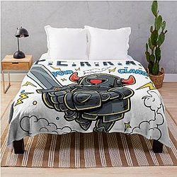 Mini P.E.K.K.A. Clash Royale Throw Blanket